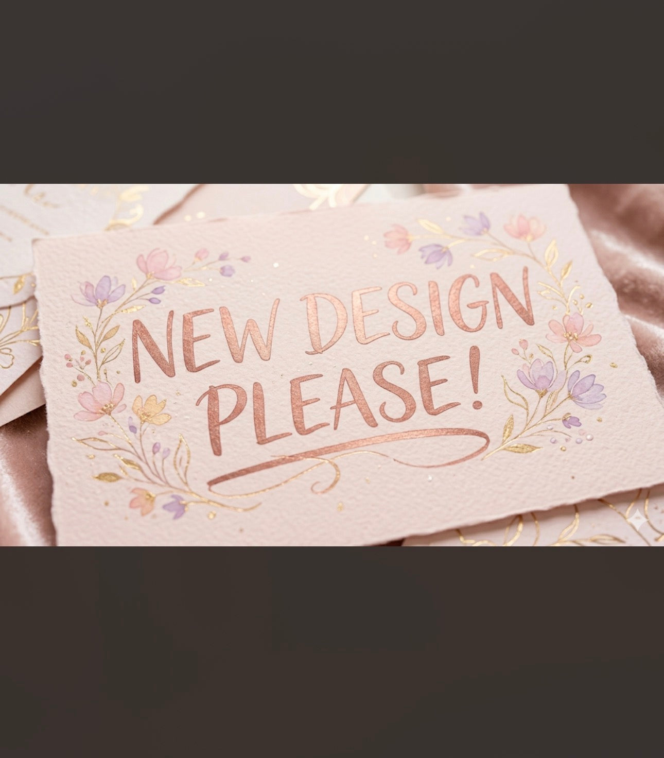 A bring your own design/creation