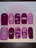 Nikes on my tips