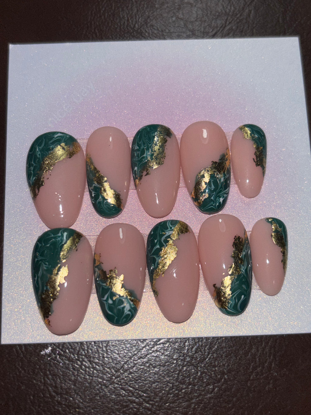 Chipped emerald