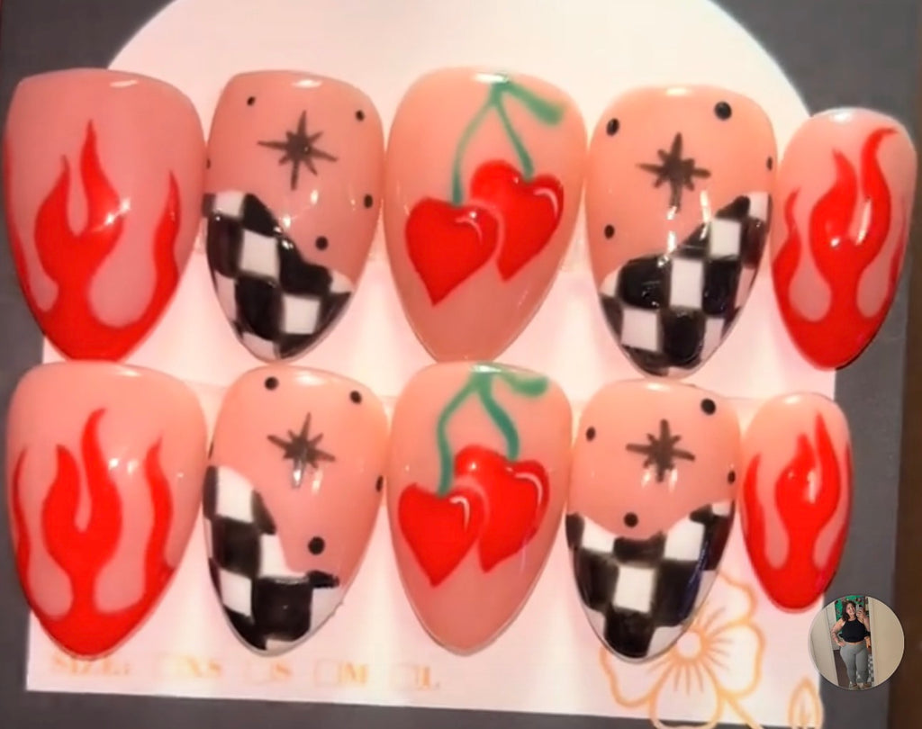 Cherries burning fast