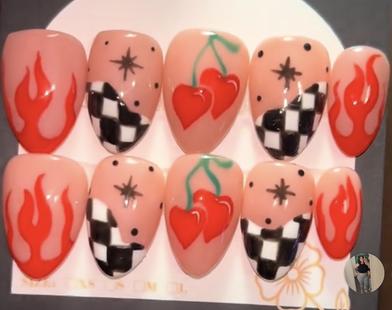 Cherries burning fast